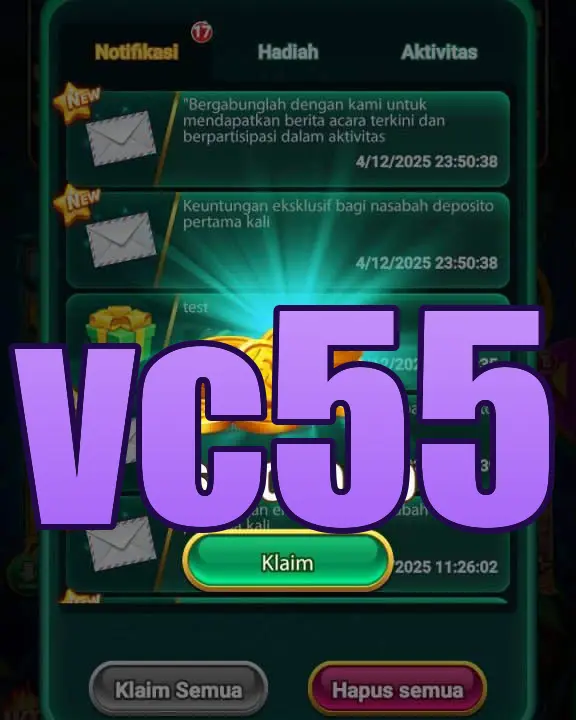 vc55 Masuk